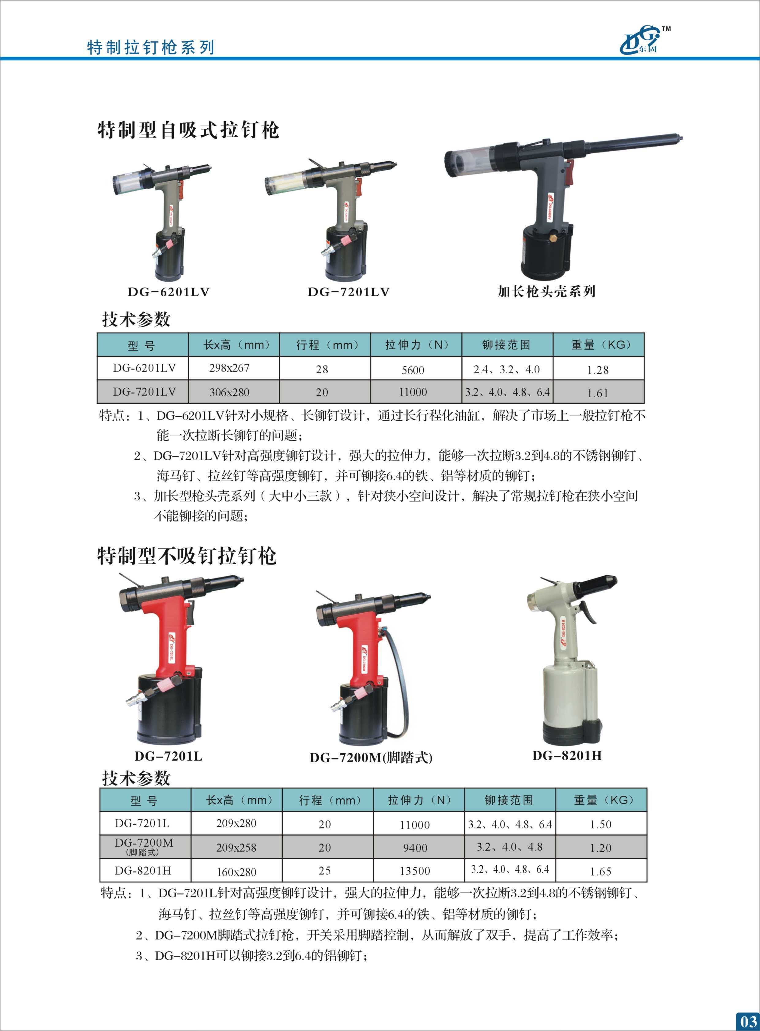 拉钉枪枪系列图册